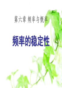 《频率的稳定性》频率与概率PPT课件7