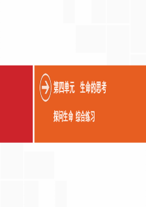 《探问生命》生命的思考PPT(综合练习)