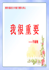 《我很重要》PPT课件6