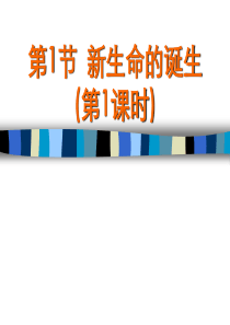 《新生命的诞生》PPT(第一课时)