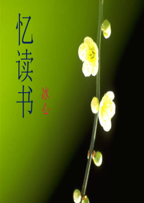 《忆读书》PPT课件9