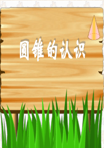 《圆锥的认识》圆柱和圆锥PPT课件4