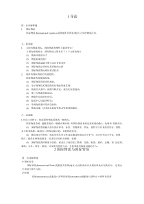 国际物流学
