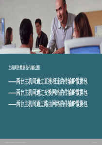 主机间的数据包传输