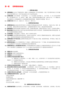 自考复习材料-招聘管理新版资料