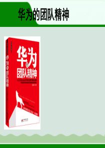 企业经营管理优秀实践案例华为的团队精神PPT(共31页)