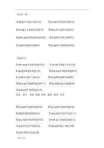 二年级下册生字组词(带课后词语)