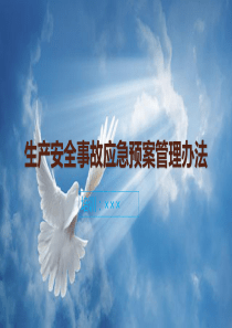 生产安全事故应急预案管理办法