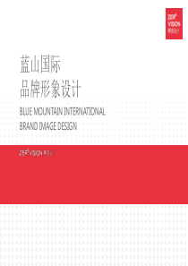 蓝山国际品牌形象设计-零度设计作品