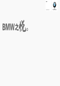 朱久文：宝马BMW汽车年品牌传播方案