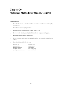 商务与经济统计习题答案（第8版，中文版）SBE8-SM20