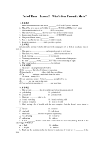 Unit 18 Beauty Period Three