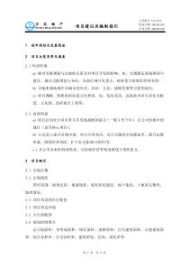 PIG101项目建议书编制指引