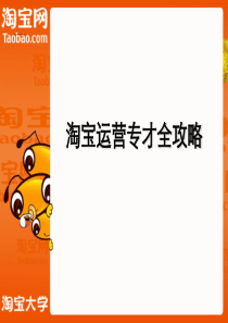 淘宝运营教程(全)