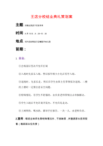 2020王店结业策划