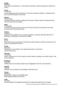 胶袋多国警告语文字