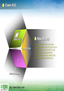 新品牌分析图PPT模板