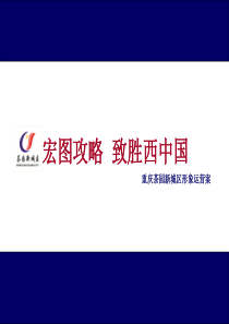 重庆茶园新城区形象运营案