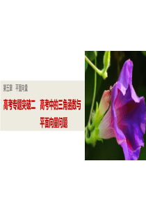 高考专题突破二