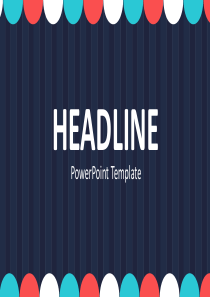 活力彩色通用幻灯片模板