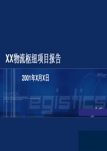 XX物流枢纽项目报告（PPT 33页）