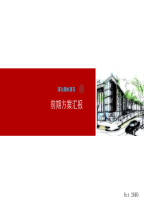 X年廊坊市南尖塔村项目(含商业)前期方案汇