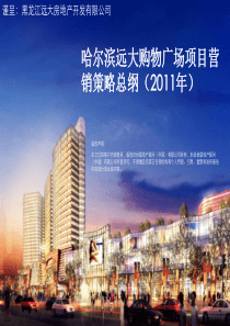 世联XXXX哈尔滨远大购物广场项目营销策03031176