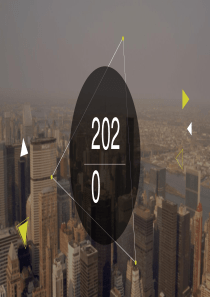 动态欧美范杂志风PPT模板下载