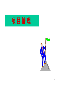 于洪波项目管理课件精简版(部分)