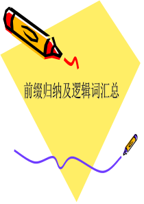 MBA英语专题：前缀总结