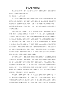 个人实习总结_4
