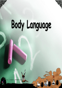 BodyLanguage课件