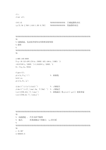 汽车经济性分析matlab程序