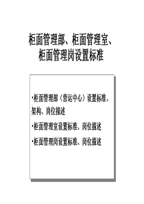 卓越项目-组织架构