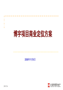 合富辉煌-长沙博宇项目商业定位方案-121PPT