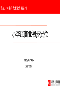 同致行-郑州小李庄购物公园商业项目定位报告-46PPT