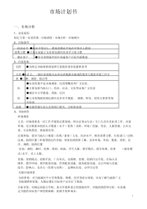 培训行业市场计划书