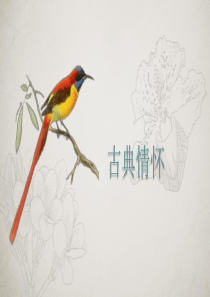 年总结中国风古典工作总结PPT模板