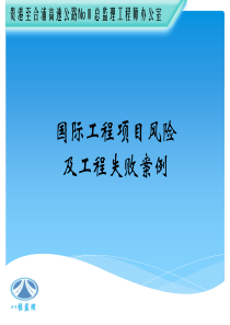 国际工程项目风险及失败案例
