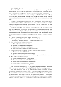 高一英语每日一练(一)