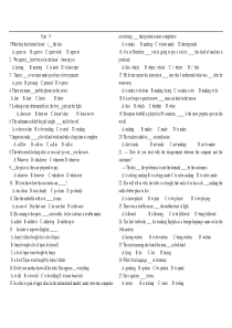 高一英语上册unit9练习题