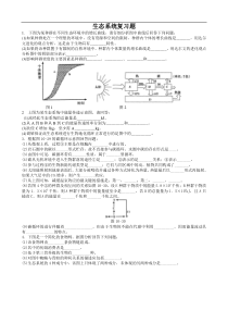 生态系统复习题0