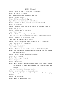 外研社英语必修三听力原文