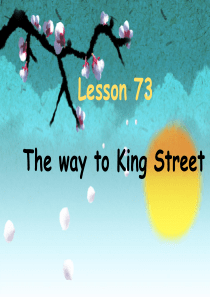 新概念第一册Lesson-73-74完整版