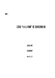 教育行业“六大人才高峰”资助项目初审情况汇总表