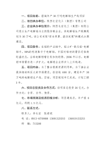 澄城县第一批在第14届西洽会网上推介项目2doc-欢迎光