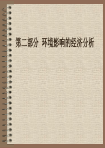 环境项目的费用效益分析(2)