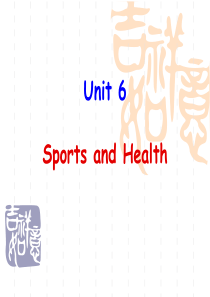 Unit-6Sports-and-Health