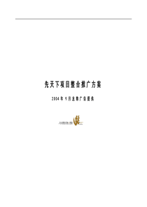 石家庄先天下项目整合推广方案88页