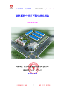 碳钢紧固件项目可行性研究报告